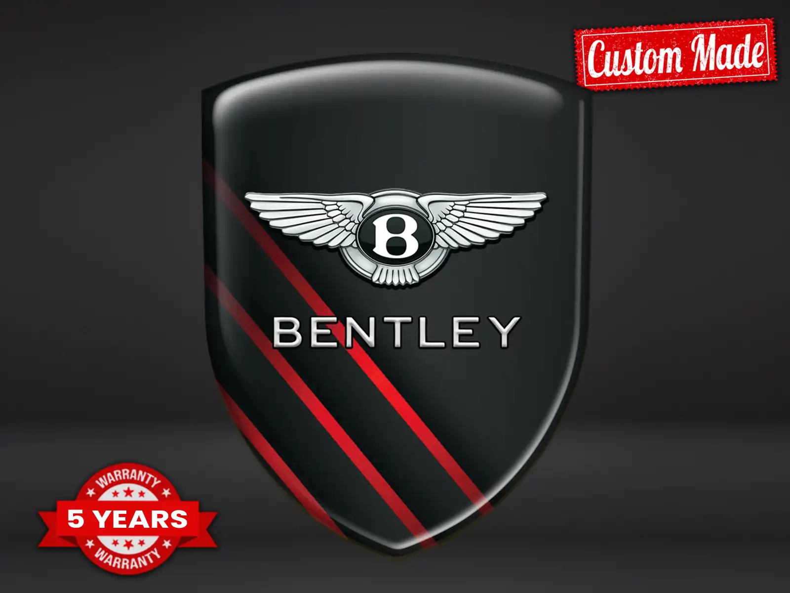 Bentley Insignias Automotrices Pro Máximo Duradero Diseño Estiloso
